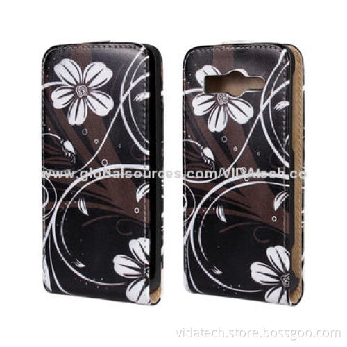 Leather Case with Flip, for Huawei G520 525, Manufacturer